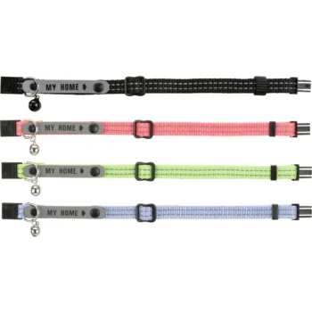 Kattehalsbånd med adresseskilt