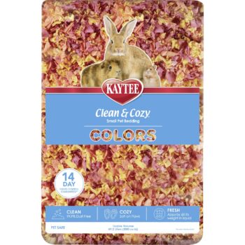 Kaytee Clean & Cozy Colors Sunset – papirstrø til smådyr