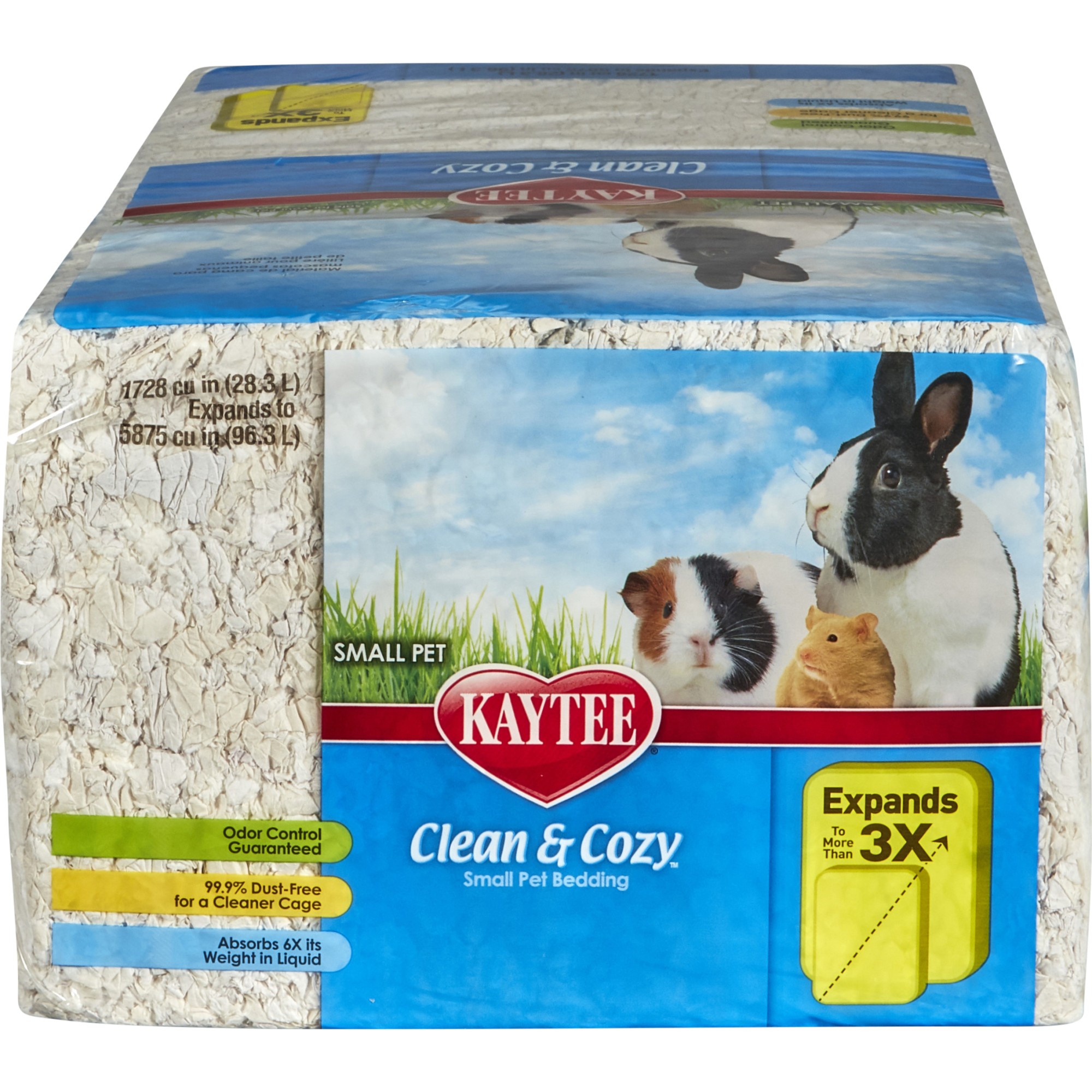 Kaytee Hvit Papirstrø - Clean and Cozy