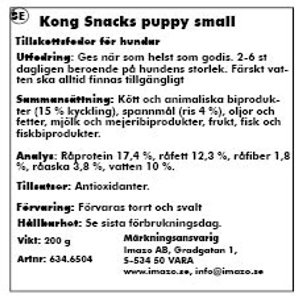 Kong Snacks Puppy