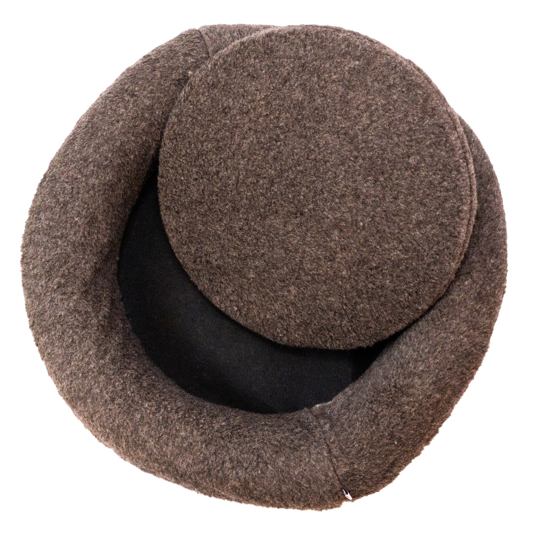 Canelana rund hundeseng i 100% ull