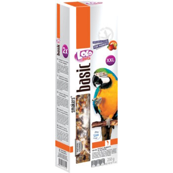 Lolo Pets Frøstenger til Papegøye med Frukt og Nøtter xxl