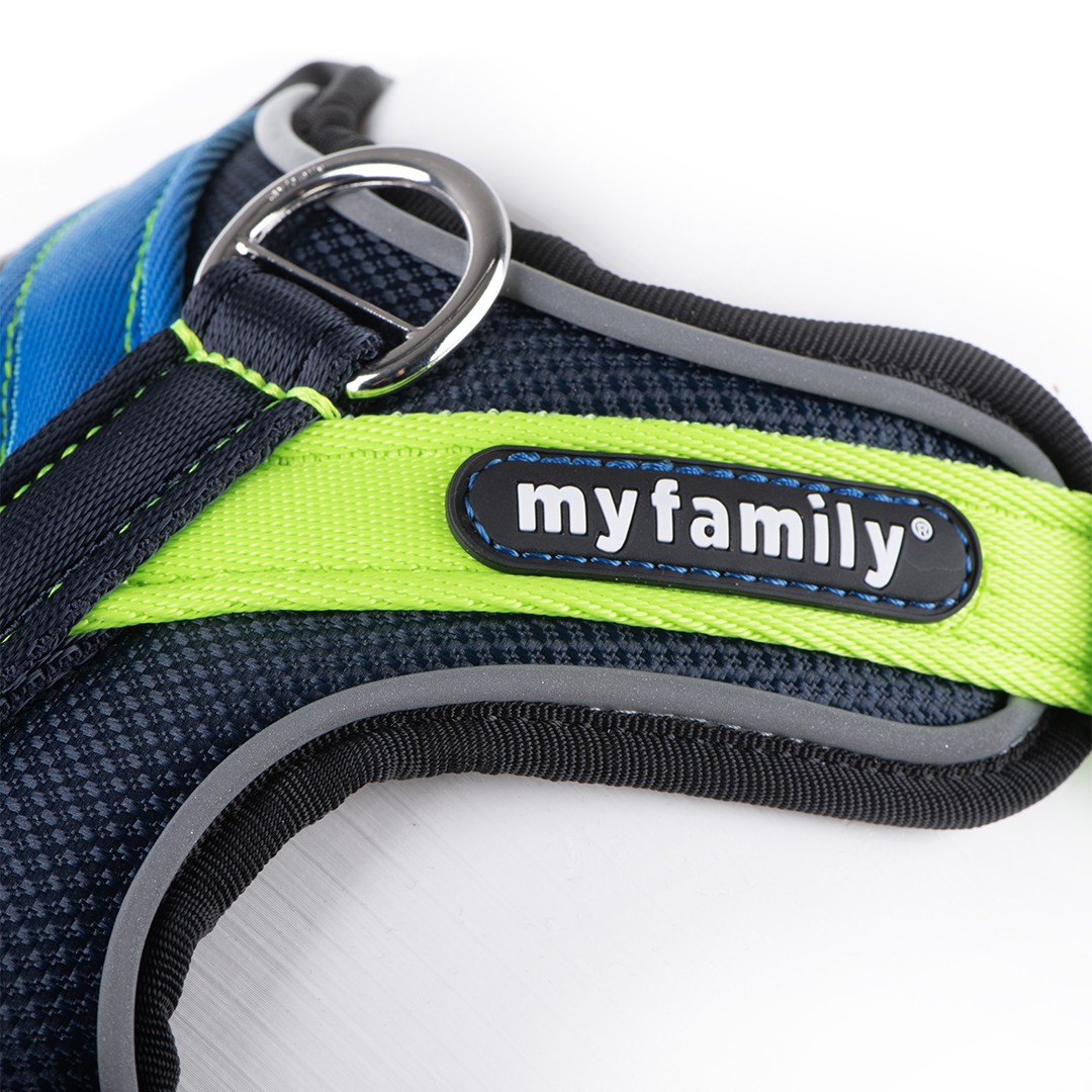 My Family Memopet ID Sele for hund My Family Memopet ID Sele for hund