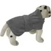 Ozami Badekåpe Frotté Grå 45 cm - hund Ozami Badekåpe Frotté Grå 45 cm - hund