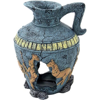 Ozami Clay Pot Blue 10.6x9.2x13.5cm