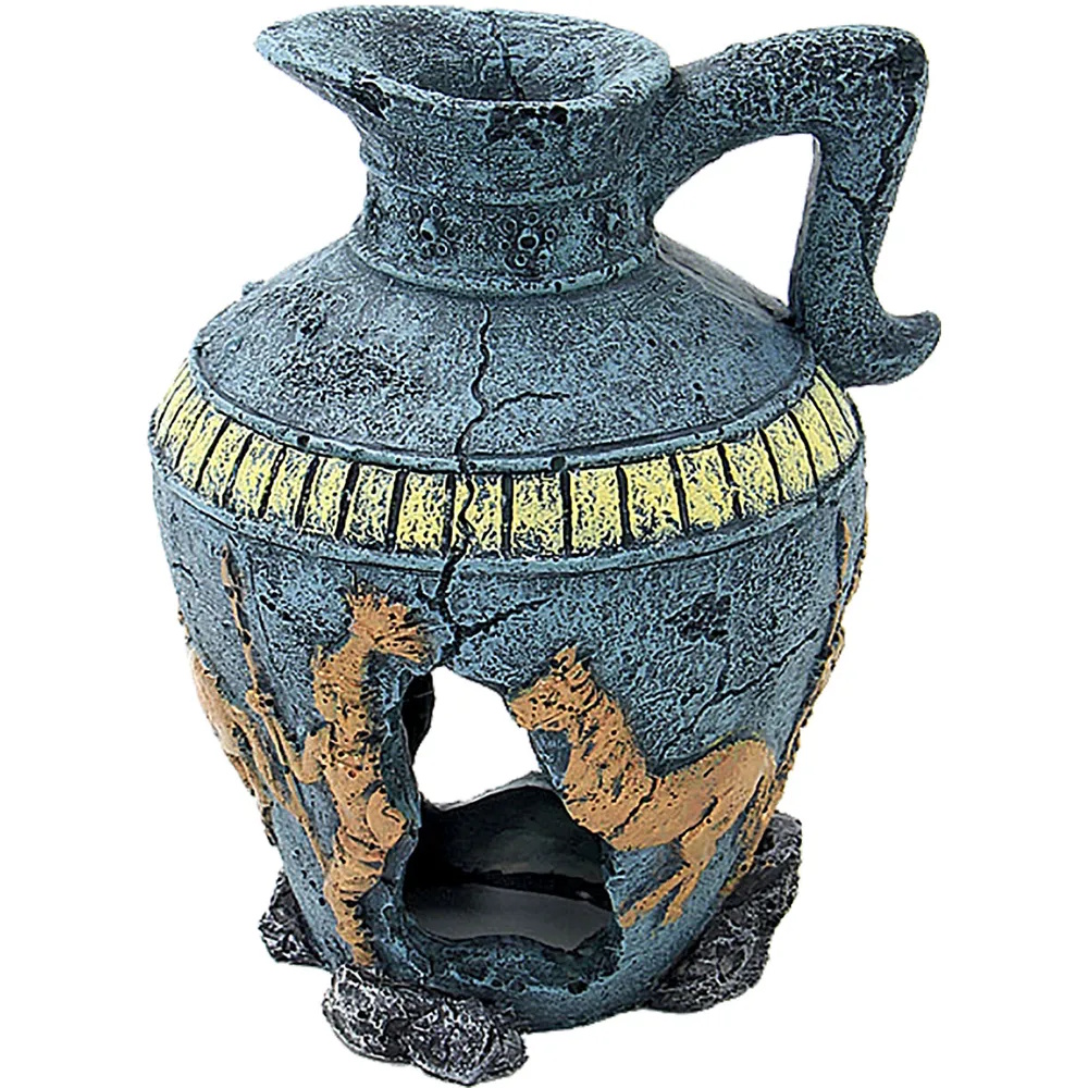 Ozami Clay Pot Blue 10.6x9.2x13.5cm