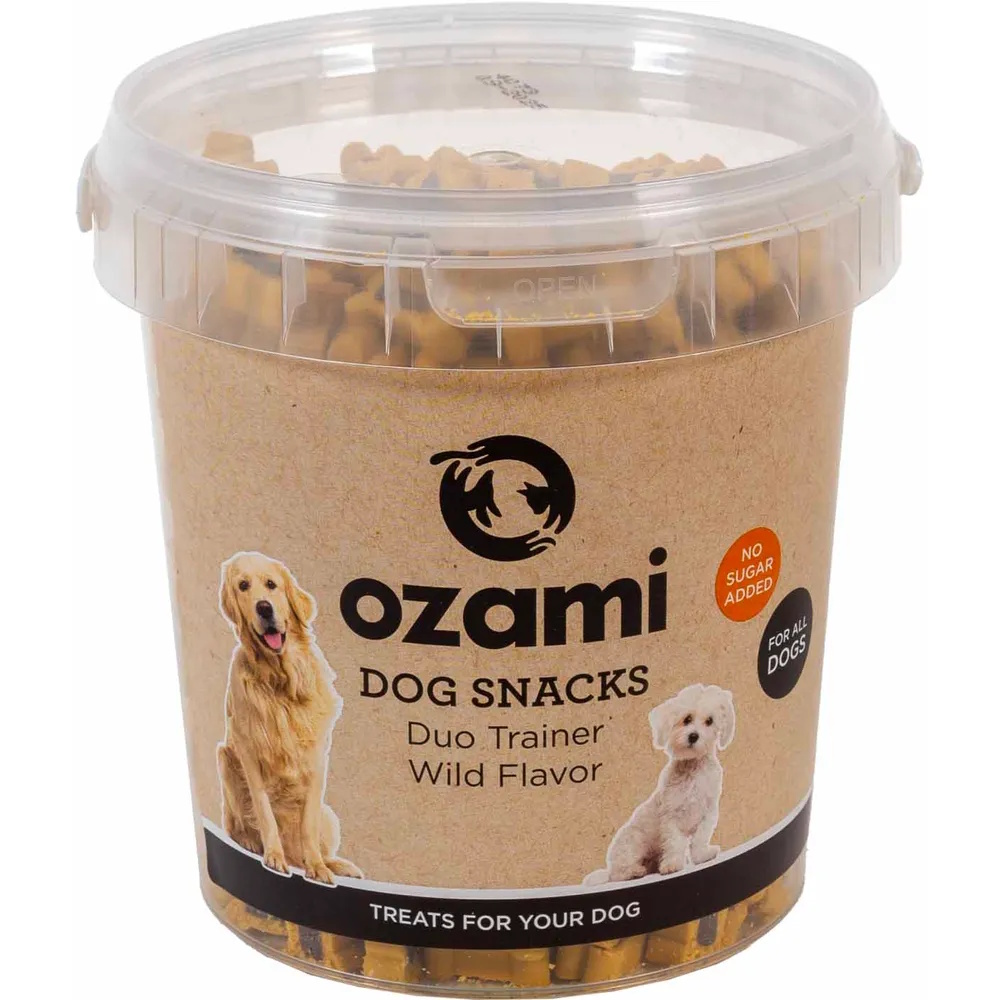 Ozami Dog Snack Duotrainer Wild Bucket 500g Ozami Dog Snack Duotrainer Wild Bucket 500g