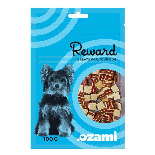 Ozami Hundegodbiter Chicken Snack Double Sandwich 100g