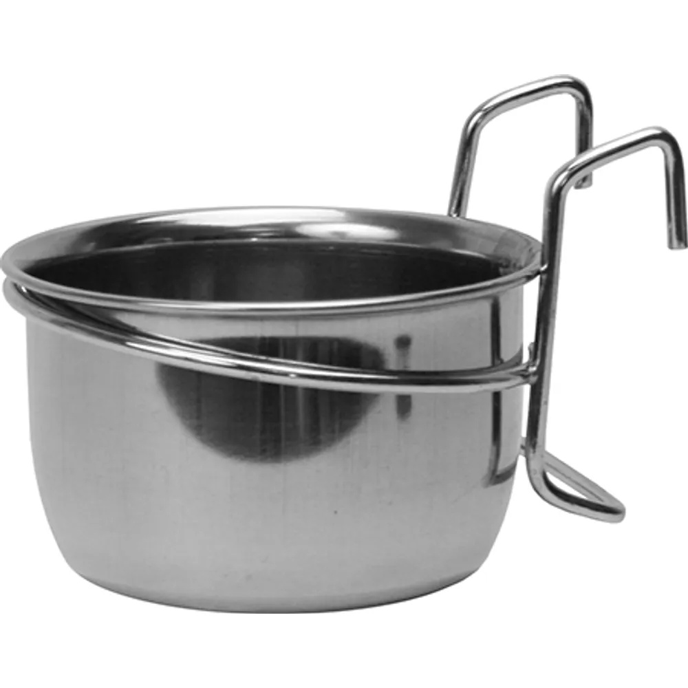 Ozami Pet Bowl Stainless Steel Hanging 150ml Ozami Pet Bowl Stainless Steel Hanging 150ml