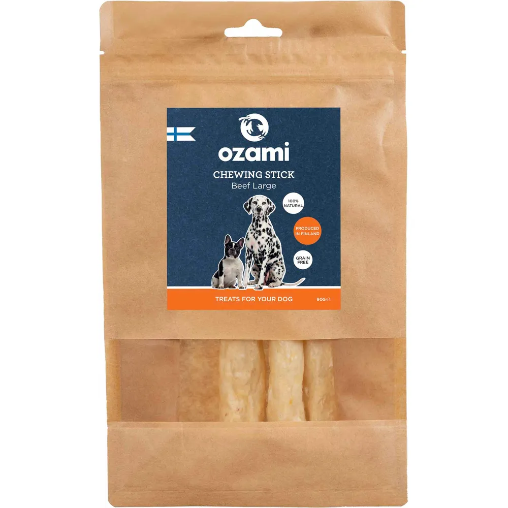 Ozami Tyggepinne Storfehud, 3-pk 20 cm