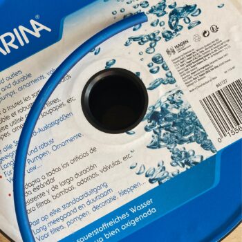 Luftslange Deluxe 4-6 mm blåtransparent