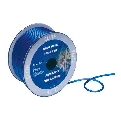 Luftslange Deluxe 4-6 mm blåtransparent