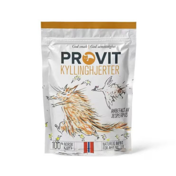 PROVIT Frysetørket Kyllinghjerter 40g