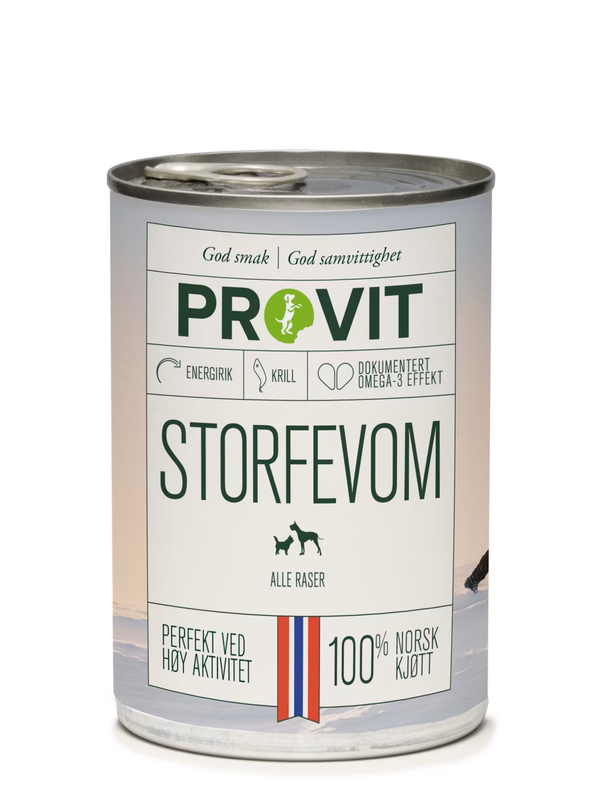 PROVIT Gobiten Boksemat Storfevom Med Krill 400g