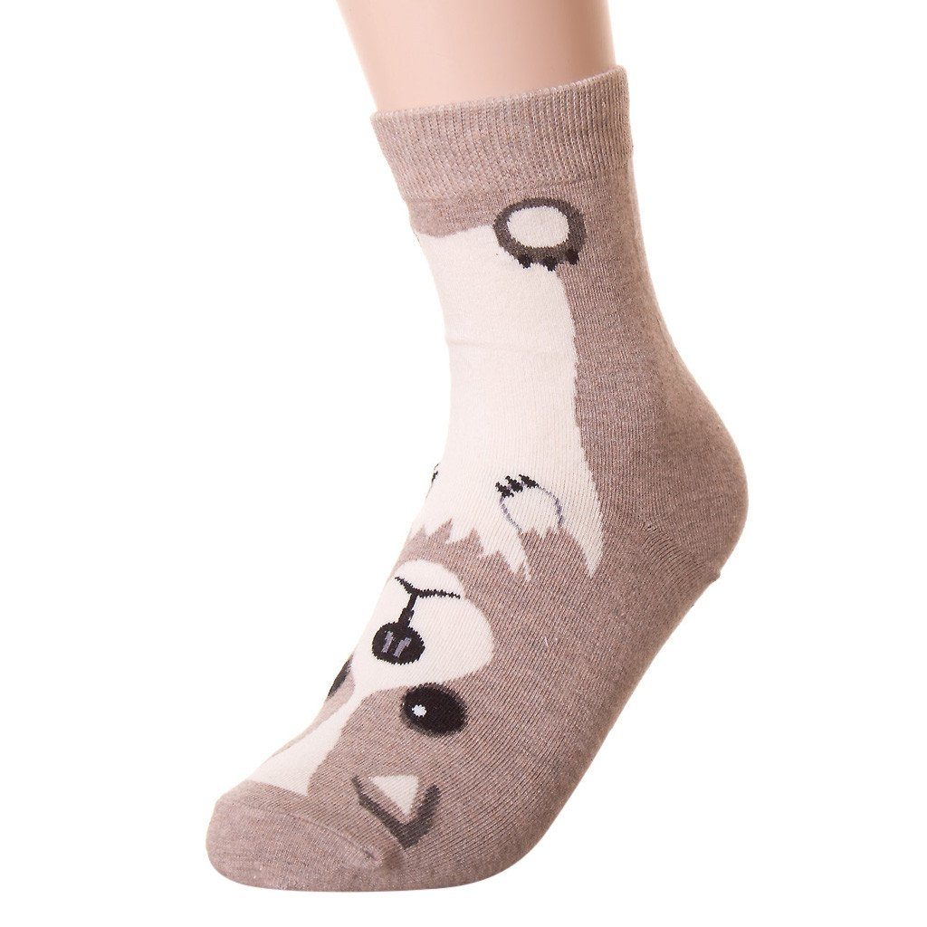 Sokker med Valpemotiv Onesize Bomull