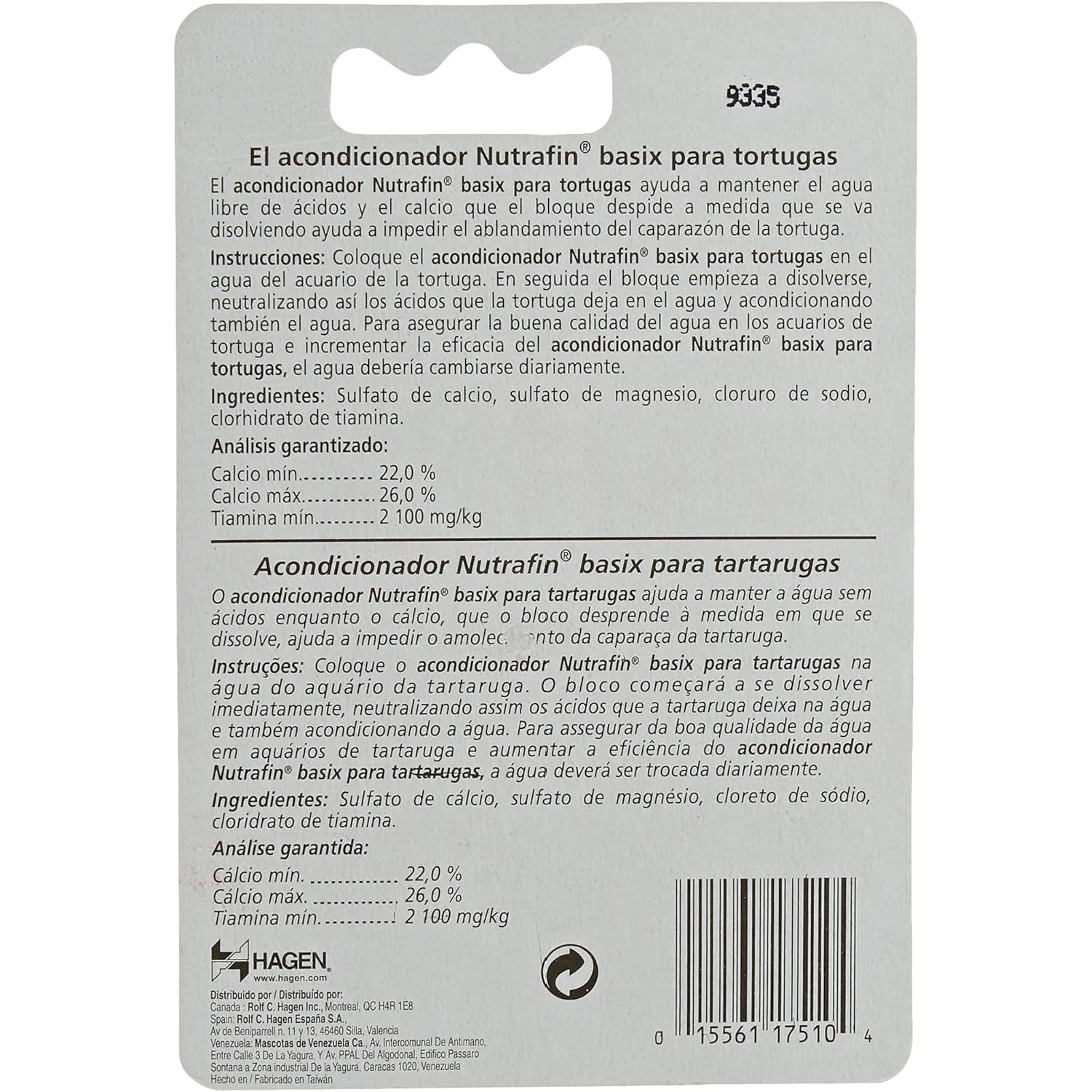 Skilpadde Elexir Hagen Kalk Blokk