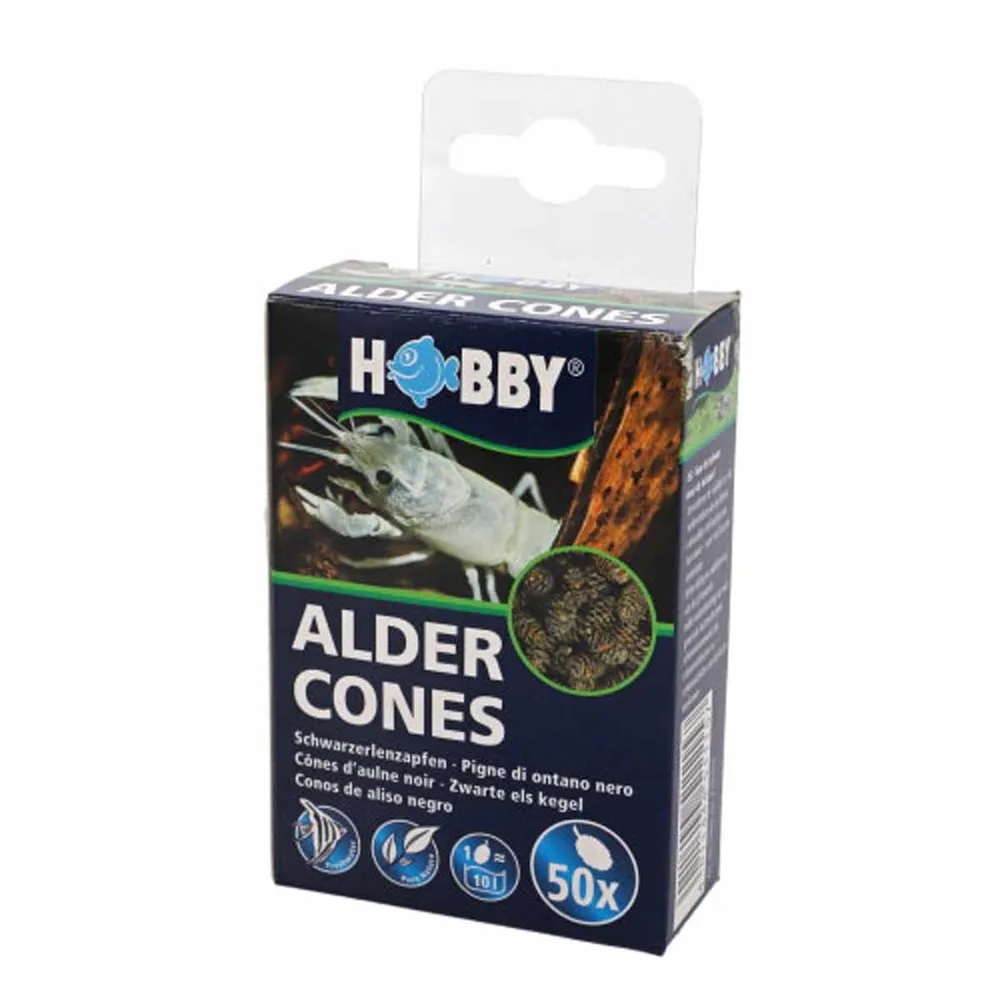 Hobby Alder Cones - Svartor-kongler 50stk Hobby Alder Cones - Svartor-kongler 50stk