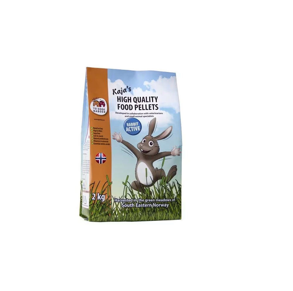 To Gode Naboer Kaninpellets Active-Adult