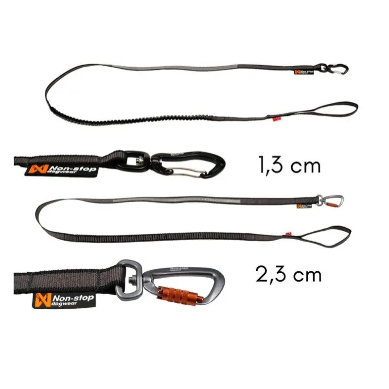 Non-Stop Dogwear Touring Bungee Leash Hundekobbel Strikk Non-Stop Dogwear Touring Bungee Leash Hundekobbel Strikk