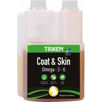 Trikem Coat & Skin Katt 300 ml – Næringsrik olje for hud og pels