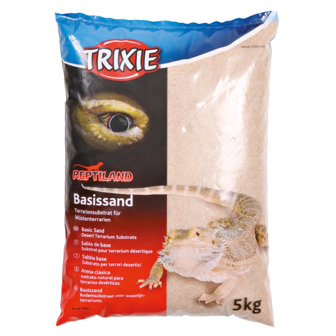Trixie Basissand Terrarie gul 5kg Trixie Basissand Terrarie gul 5kg