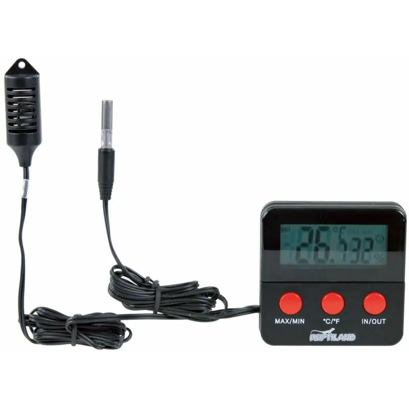 Termometer-Hygrometer digitalt med fjernstyrt sensor