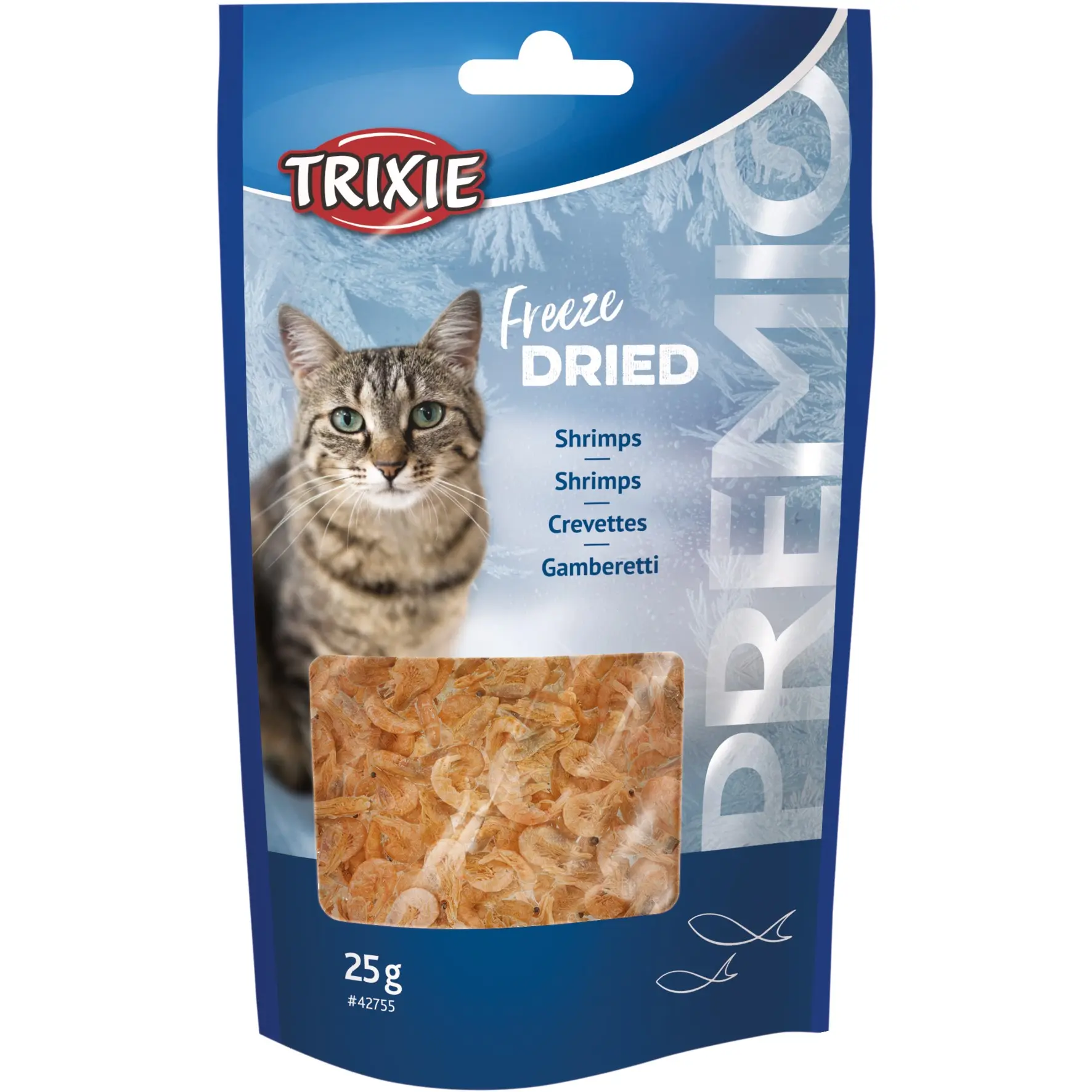 Trixie Frysetørket reker Trixie Frysetørket reker