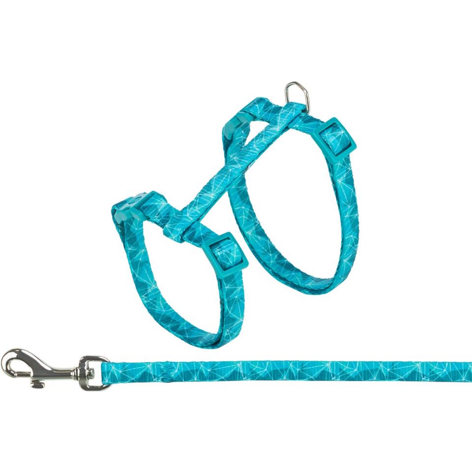 Trixie Kattesele med line geometrisk motiv