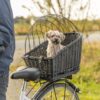Trixie sykkelkurv til hund for bagasjebrett – sort eller grå (maks 8 kg) Trixie sykkelkurv til hund for bagasjebrett – sort eller grå (maks 8 kg)