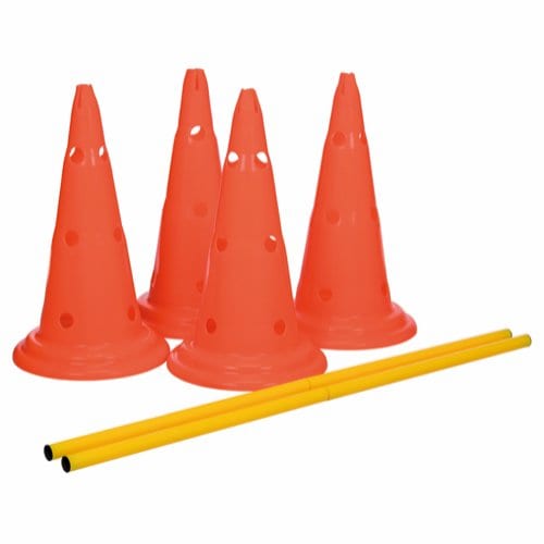 Trixie Agility Pylon Obstacle Set Hinder Cavaletti x 2
