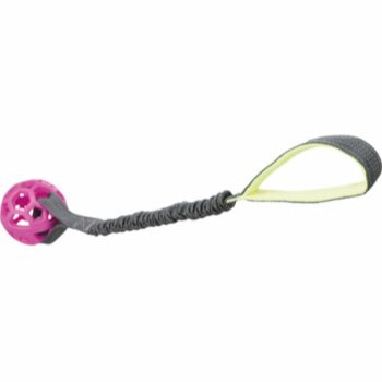 Trixie Bungee Tugger Draleke med Ball og Strikk 48 cm