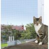 Kattenett til balkong og terrasse – transparent Kattenett til balkong og terrasse – transparent