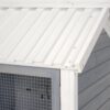 Utendørs kaninbur i tre – 2 etasjer (grå/hvit) 111×70.5×114.8 cm Utendørs kaninbur i tre – 2 etasjer (grå/hvit) 111×70.5×114.8 cm