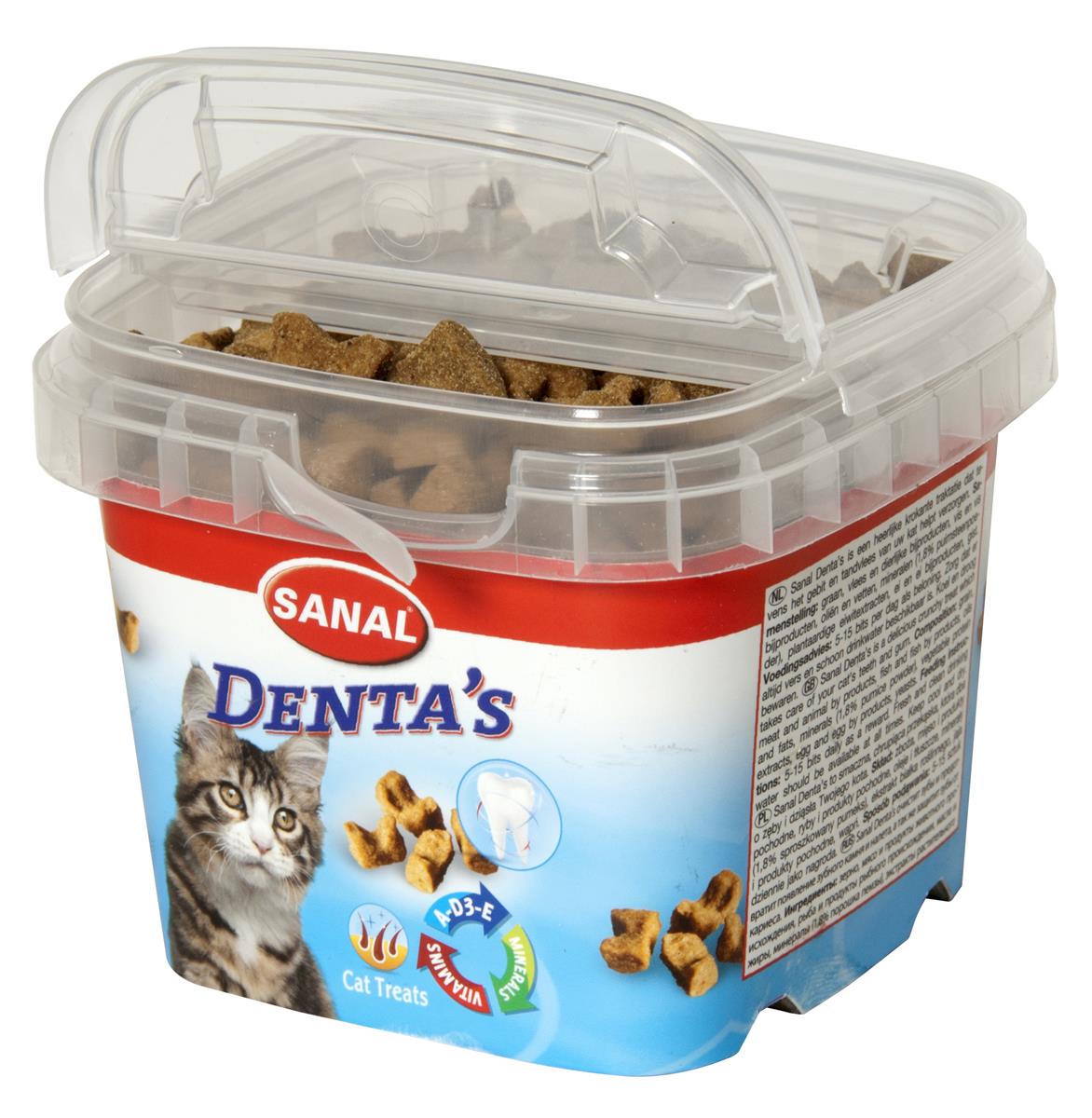 Sanal Dentas Bites katt 75g