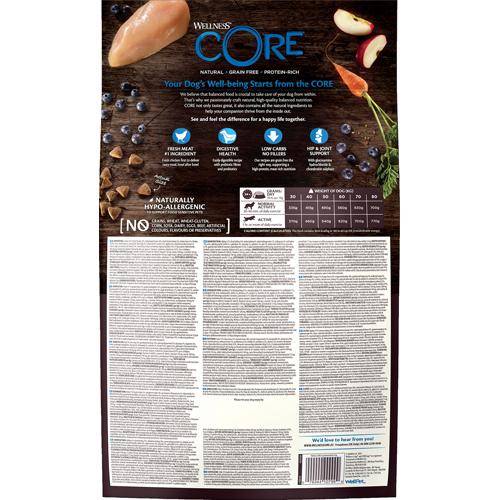 CORE Wellness Adult Original Chicken Large Breed Hundemat