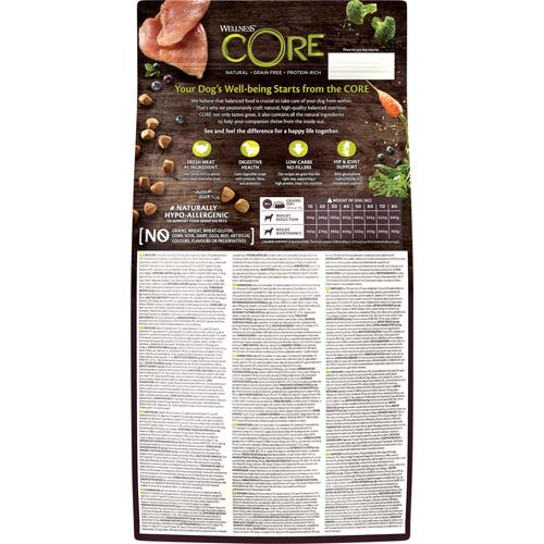 CORE Wellness Adult Low Fat Turkey Medium-Large Breed Hundemat