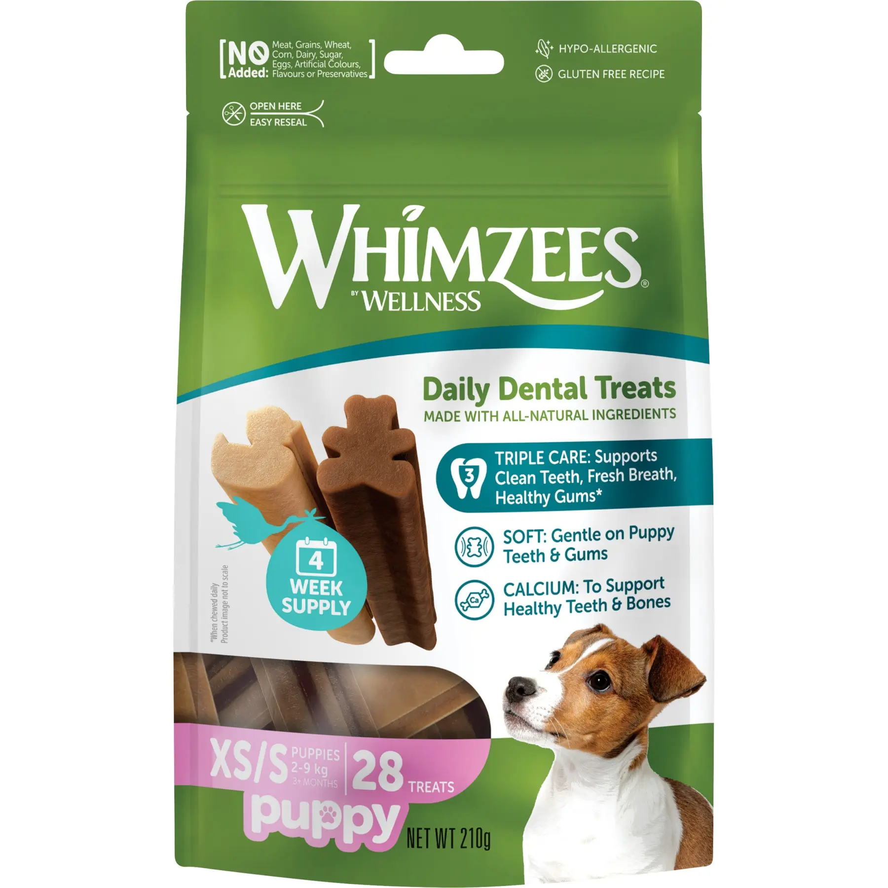 Whimzees Puppy Vegetarisk Tygg