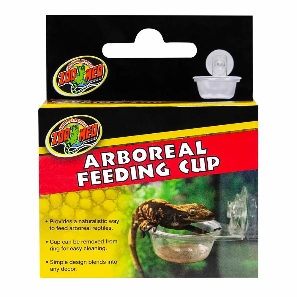 Zoo Med Arboreal Feeding Cup – fôringskopp med sugekopp til terrarium