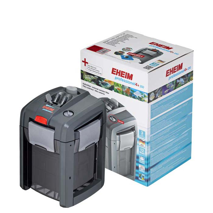 Eheim utvendig filter professional 4+ med filtermedia - 250 med filtermedia