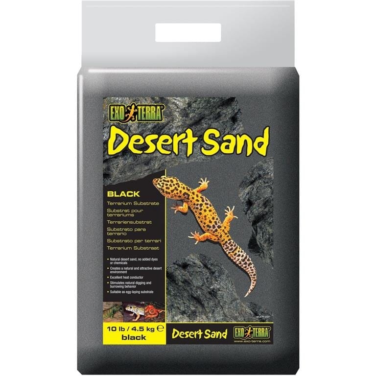 Desert sand 4.5kg ExoTerra - Svart