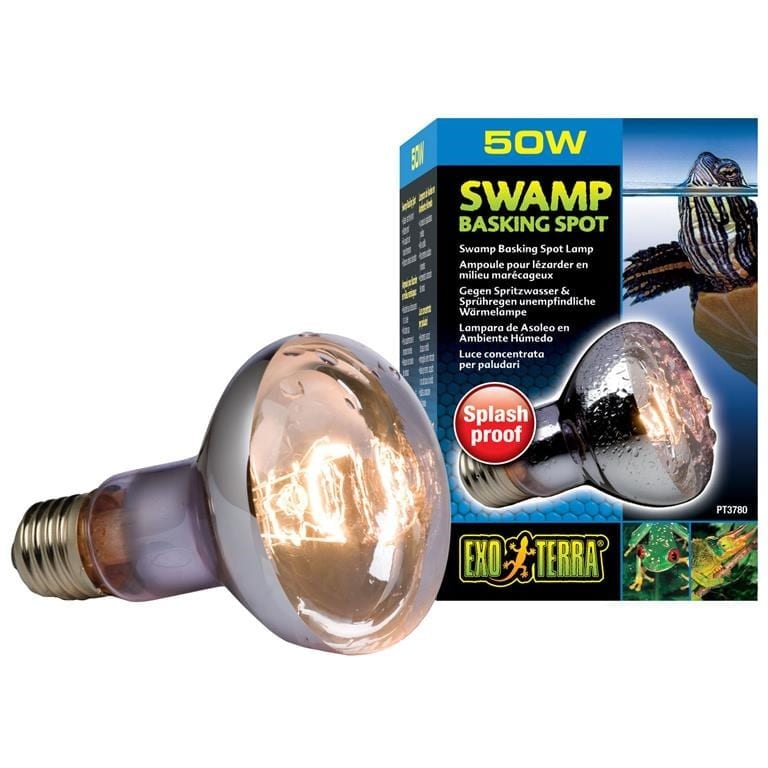 Swamp Glo Exoterra Splash Lamp; Mist Resistent Spot - 50 Watt