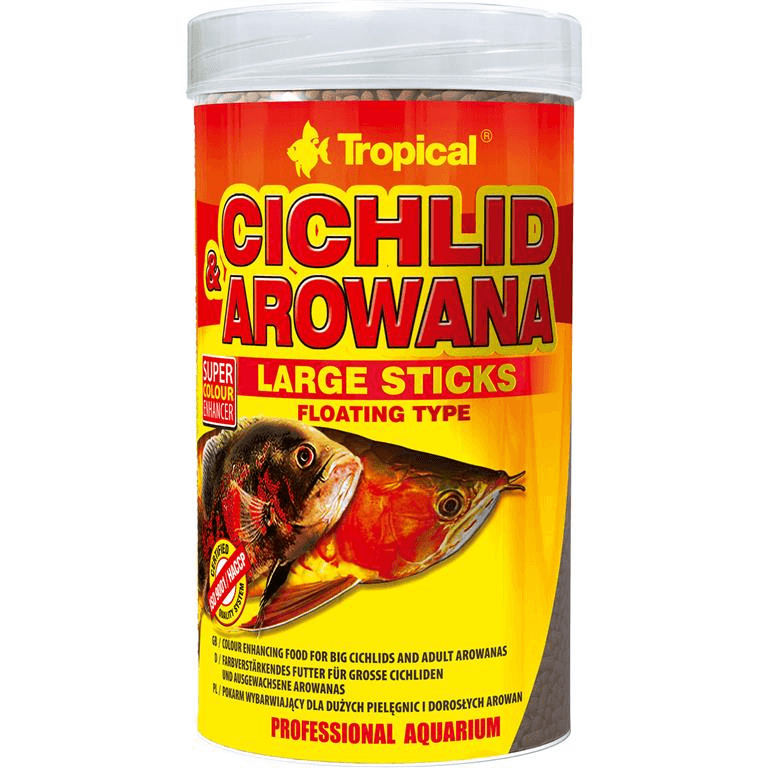 Tropical Cichild-arowana sticks large - 250ml