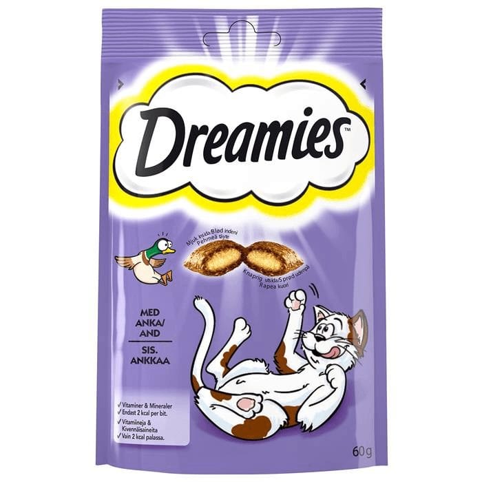 Dreamies kattegodbiter 60g - and