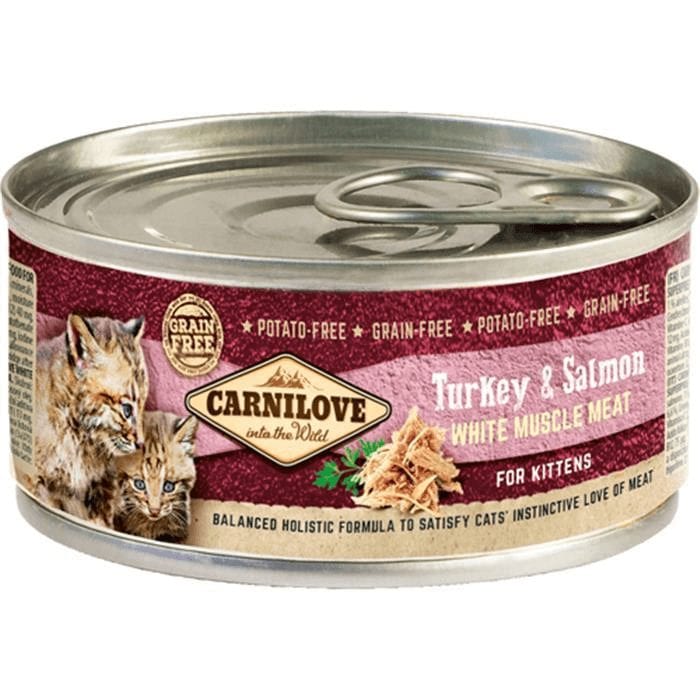 Carnilove Cat Kalkun& Laks Kitten 100g