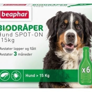 Beaphar Biodråper til hund over 15kg