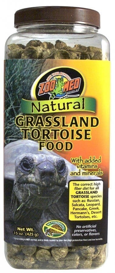 Zoo med natural grassland landskilpadde pellets - 425 gr.