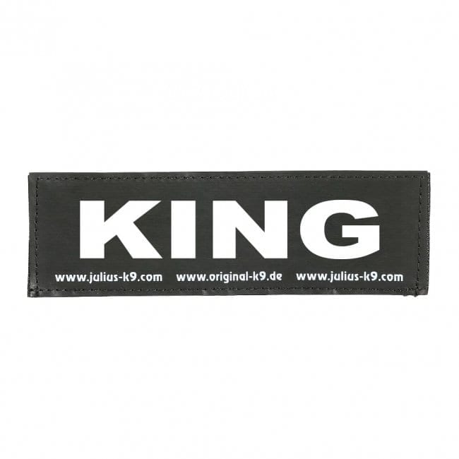 Label-merke Julius K9 small borrelås - Small 110x30 mm - KING