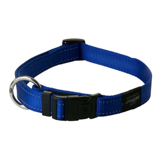Rogz Classic Halsbånd (flere farger) - Blå , S-11MM 20-31CM