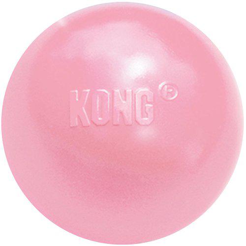 Kong Puppy Ball Hundeleke til valp (2 størrelser) - Rosa - Medium/large