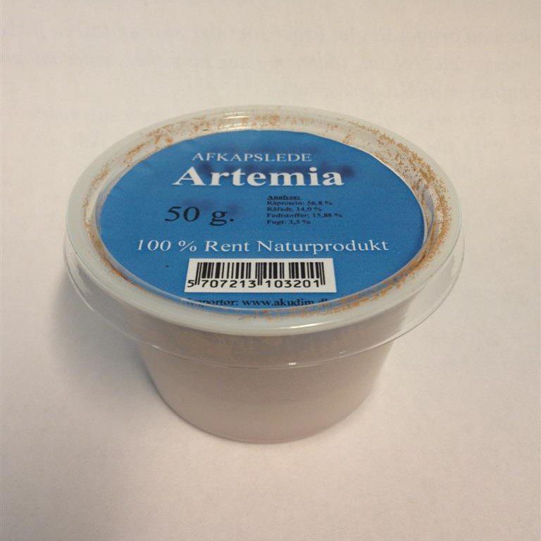 Artemia frysetørket uten skall 50g